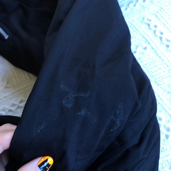 VTG 80s Inside Edge Mens S (Womens L) One Piece Snow Suit Red Black Retro Ski - Picture 10 of 13